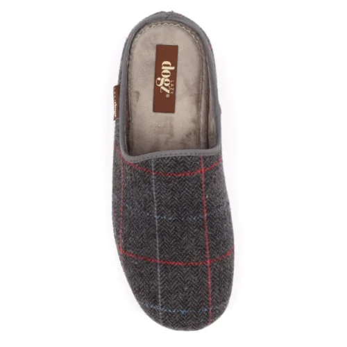 Farrell Grey Mule Slipper -Slipper Supply Store farrell grey mule slipper p7489 430077 image