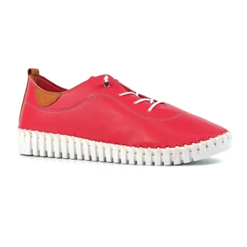 LUNAR Flamborough Raspberry Leather Shoe -Slipper Supply Store flamborough raspberry leather shoe p7143 408807 image