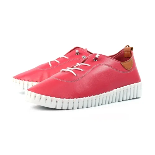 LUNAR Flamborough Raspberry Leather Shoe -Slipper Supply Store flamborough raspberry leather shoe p7143 408825 image