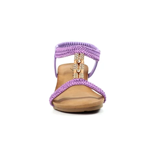 LUNAR Florence Lilac Wedge Sandal -Slipper Supply Store florence lilac wedge sandal p7349 421924 image