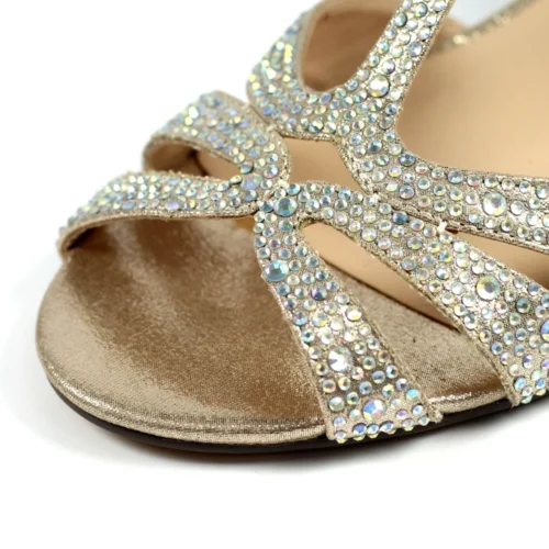 LUNAR Francie Wide Fit Gold Gemstone Sandal 15 LUNAR Francie Wide Fit Gold Gemstone Sandal -Slipper Supply Store francie wide fit gold gemstone sandal p6739 382544 image