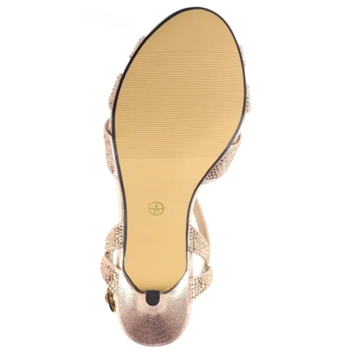 LUNAR Francie Wide Fit Rose Gemstone Sandal -Slipper Supply Store francie wide fit rose gemstone sandal p6741 382646 image