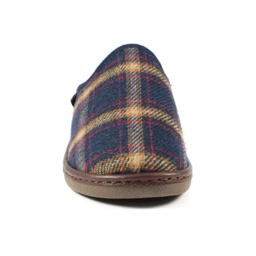 Goodyear Frank Blue Mule Slipper -Slipper Supply Store frank blue mule slipper p4887 322519 image