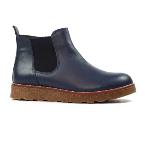 LUNAR Georgie Navy Leather Boot -Slipper Supply Store georgie navy leather boot p7634 437969 image
