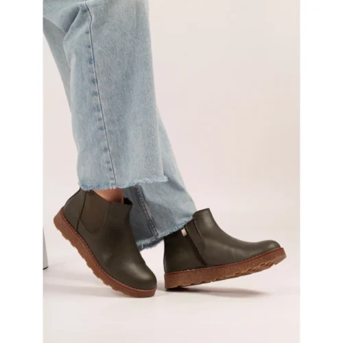 LUNAR Georgie Olive Leather Boot 9 LUNAR Georgie Olive Leather Boot -Slipper Supply Store georgie olive leather boot p7636 438071 image