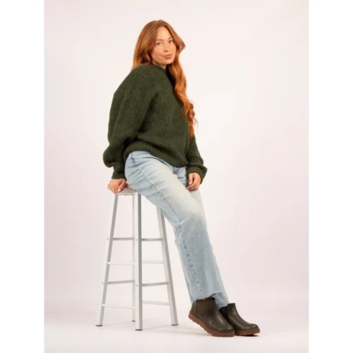 LUNAR Georgie Olive Leather Boot 11 LUNAR Georgie Olive Leather Boot -Slipper Supply Store georgie olive leather boot p7636 446311 image