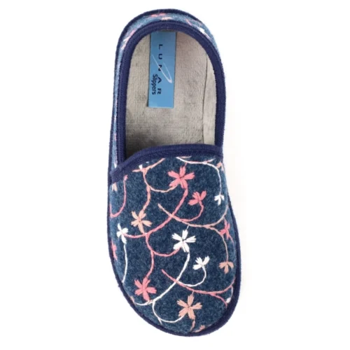 LUNAR Gibson Navy Slipper -Slipper Supply Store gibson navy slipper p7573 434455 image