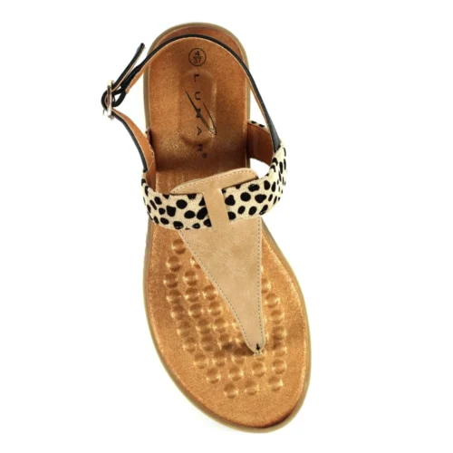 LUNAR Gina Beige Sandal -Slipper Supply Store gina beige sandal p6384 404296 image