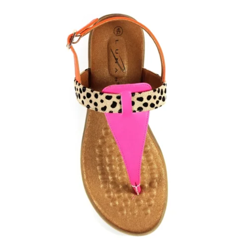 LUNAR Gina Fuchsia Sandal -Slipper Supply Store gina fuchsia sandal p6305 404338 image