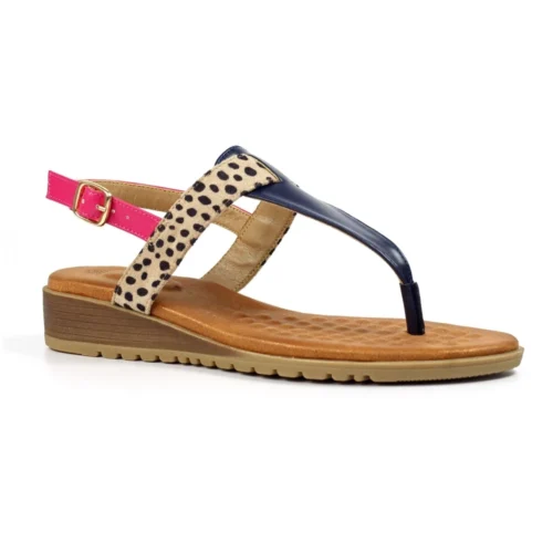 LUNAR Gina Navy Sandal -Slipper Supply Store gina navy sandal p7105 406491 image