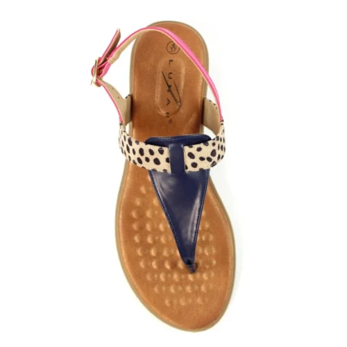 LUNAR Gina Navy Sandal -Slipper Supply Store gina navy sandal p7105 406509 image