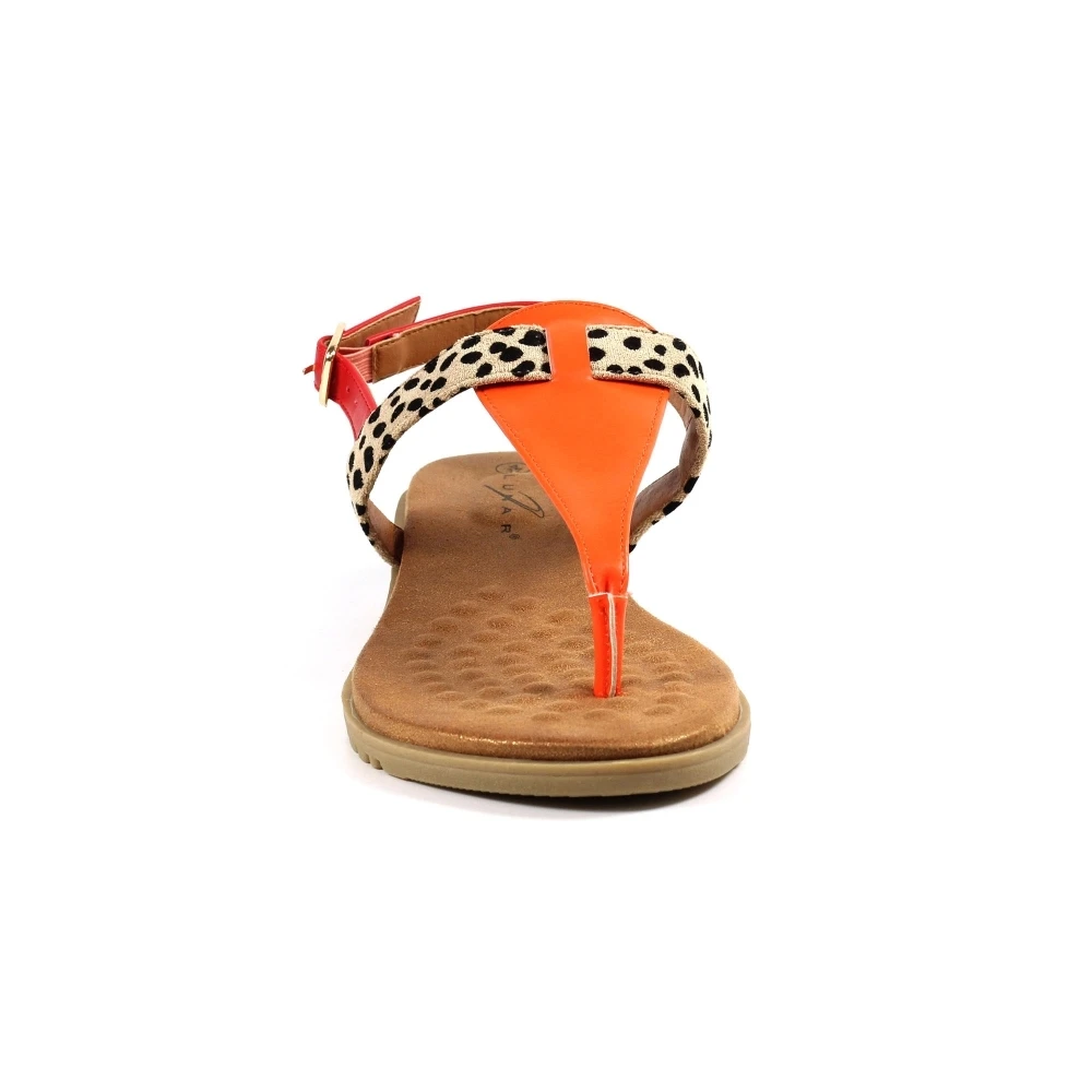 LUNAR Gina Orange Sandal 5 LUNAR Gina Orange Sandal - Image 5