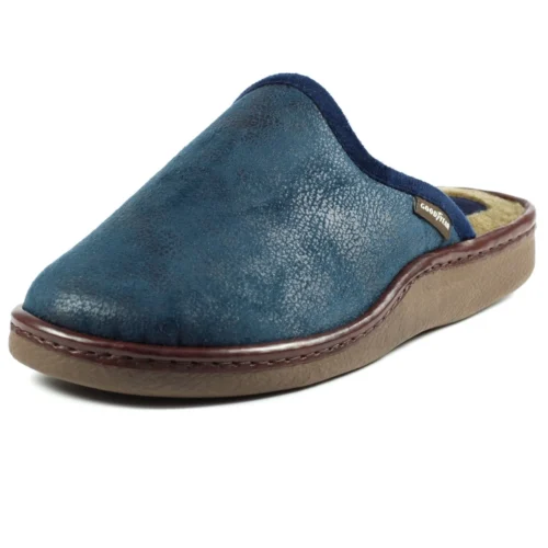 Goodyear Glen Navy Mule Slipper -Slipper Supply Store glen navy mule slipper p6811 387119 image