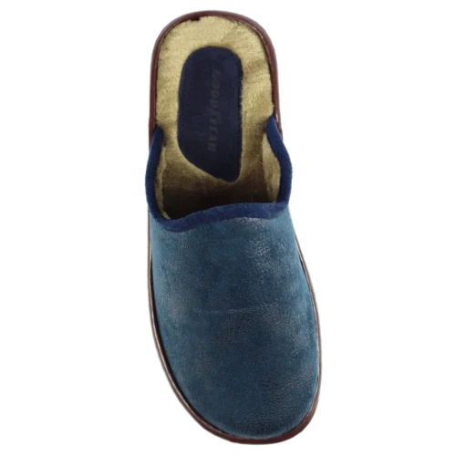 Goodyear Glen Navy Mule Slipper -Slipper Supply Store glen navy mule slipper p6811 387147 image