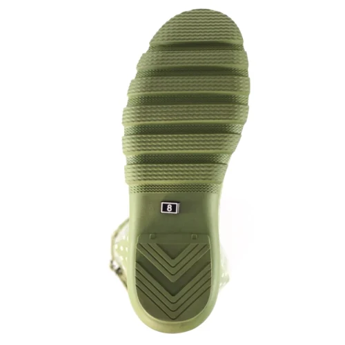 LUNAR Green Rubber Spot Wellington -Slipper Supply Store green rubber spot wellington p6832 390166 image
