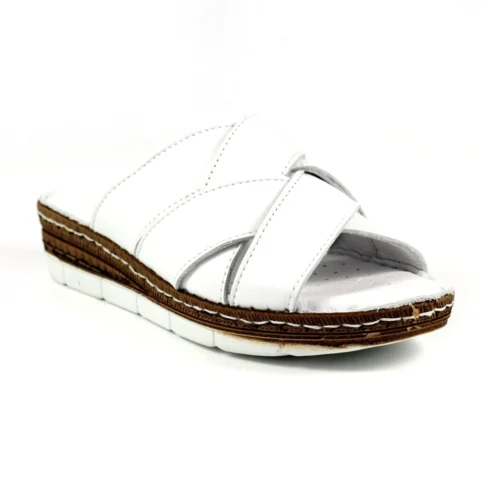 LUNAR Gwen White Leather Sandal 11 LUNAR Gwen White Leather Sandal -Slipper Supply Store gwen white leather sandal p6361 374590 image