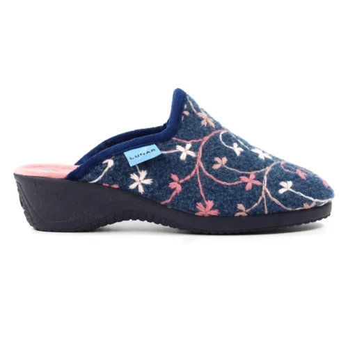 LUNAR Harlow Blue Slipper