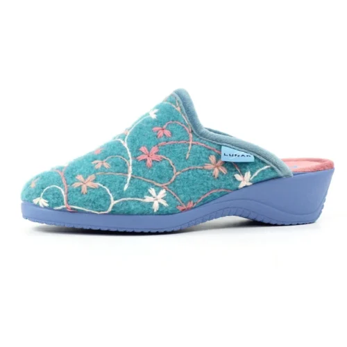 LUNAR Harlow Teal Slipper -Slipper Supply Store harlow teal slipper p7533 432507 image