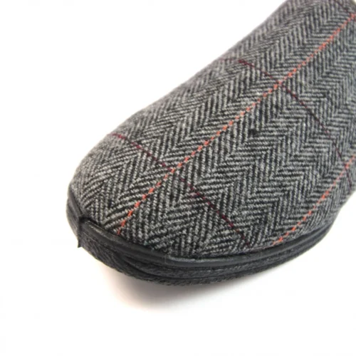 Goodyear Harrison Grey Tweed Slipper -Slipper Supply Store harrison grey tweed slipper p4853 304183 image