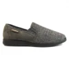 Goodyear Harrison Grey Tweed Slipper -Slipper Supply Store harrison grey tweed slipper p4853 394305 image