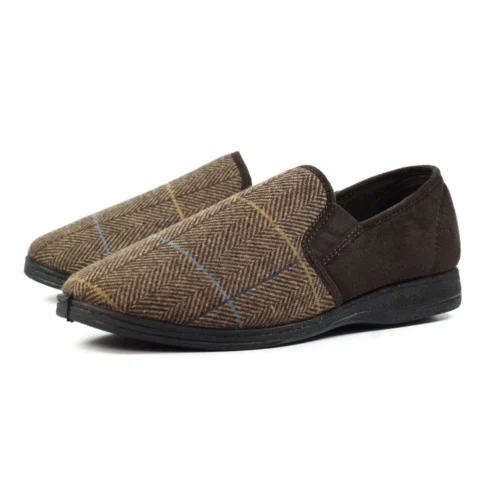 Harrison II Brown Slipper -Slipper Supply Store harrison ii brown slipper p7233 415999 image
