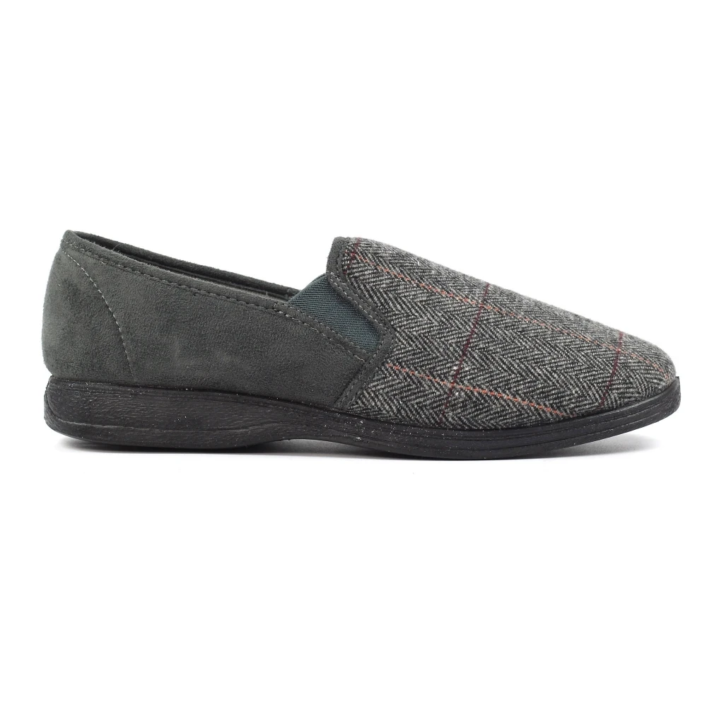 Harrison II Grey Slipper 1 Harrison II Grey Slipper