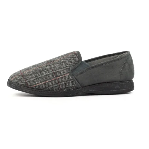Harrison II Grey Slipper 11 Harrison II Grey Slipper -Slipper Supply Store harrison ii grey slipper p7234 415732 image