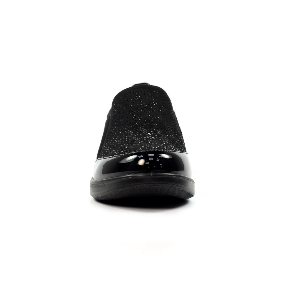 LUNAR Hattie Black Wedge Shoe 5 LUNAR Hattie Black Wedge Shoe - Image 5