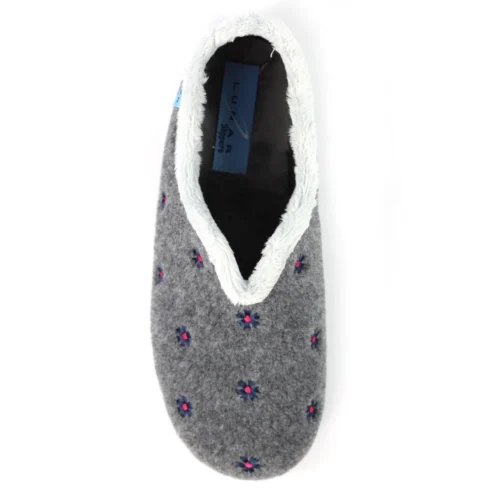 LUNAR Havana Grey Slipper -Slipper Supply Store havana grey slipper p7537 432291 image