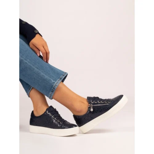 LUNAR Haywood Navy Trainer -Slipper Supply Store haywood navy trainer p7619 436116 image