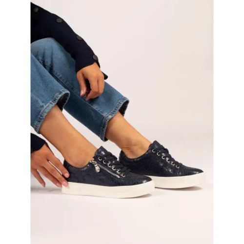 LUNAR Haywood Navy Trainer -Slipper Supply Store haywood navy trainer p7619 436128 image