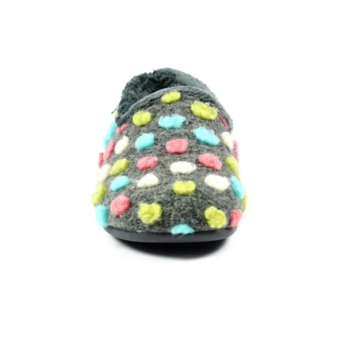 LUNAR Helix Grey Polka Dot Slipper -Slipper Supply Store helix grey polka dot slipper p5432 323542 image