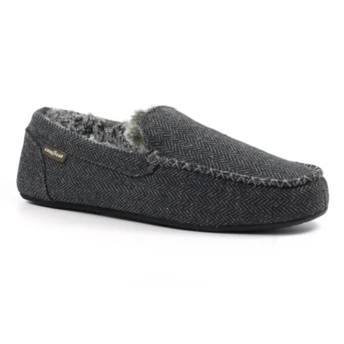 Goodyear Hendrix Grey Slipper 9 Goodyear Hendrix Grey Slipper -Slipper Supply Store hendrix grey slipper p6943 394244 image