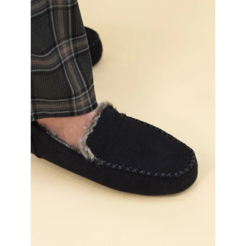 Goodyear Hendrix Navy Slipper -Slipper Supply Store hendrix navy slipper p6941 395020 image