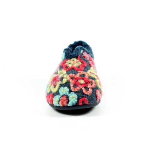 LUNAR Hippy Navy Flower Full Slipper -Slipper Supply Store hippy navy flower full slipper p4833 405639 image