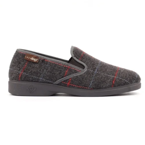 Hughes Grey Slipper
