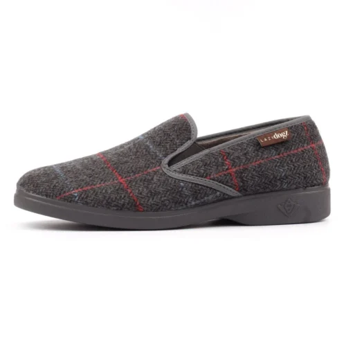 Hughes Grey Slipper 10 Hughes Grey Slipper -Slipper Supply Store hughes grey slipper p7492 430112 image