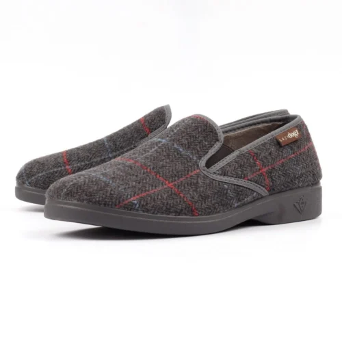 Hughes Grey Slipper 13 Hughes Grey Slipper -Slipper Supply Store hughes grey slipper p7492 430133 image