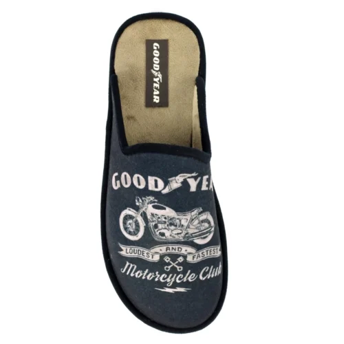 Goodyear Huxley Grey Mule Slipper -Slipper Supply Store huxley grey mule slipper p6901 391777 image