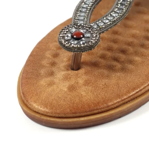 LUNAR Iona Pewter Sandal 11 LUNAR Iona Pewter Sandal -Slipper Supply Store iona pewter sandal p6588 379921 image