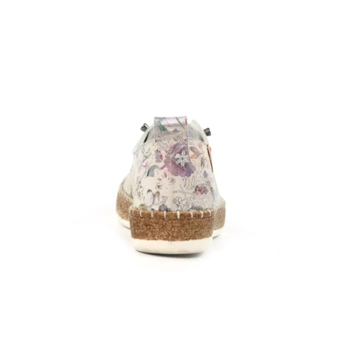 LUNAR Iva White Leather Plimsoll -Slipper Supply Store iva white leather plimsoll p7139 408409 image