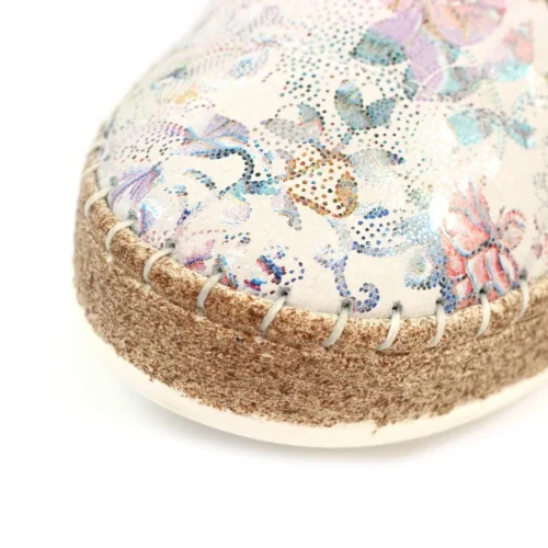 LUNAR Iva White Leather Plimsoll -Slipper Supply Store iva white leather plimsoll p7139 408421 image