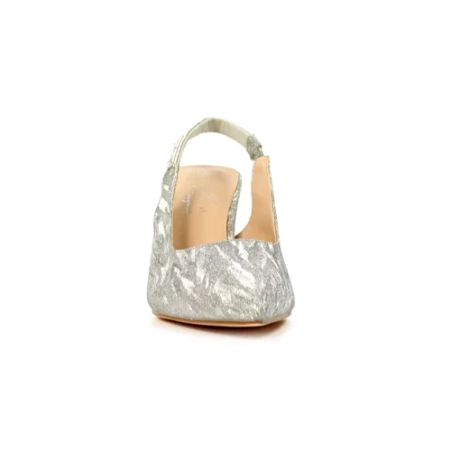 LUNAR Janine Silver Slingback Heel 12 LUNAR Janine Silver Slingback Heel -Slipper Supply Store janine silver slingback heel p6888 404548 image