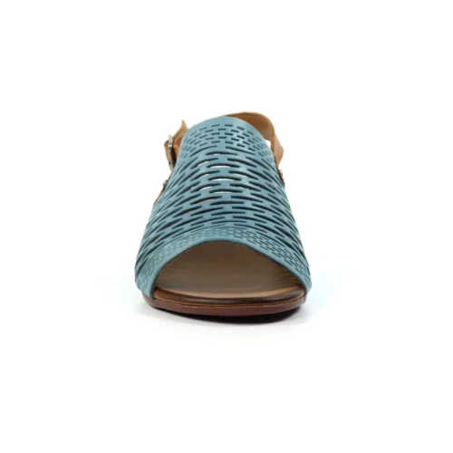 LUNAR Jessica Blue Leather Sandal -Slipper Supply Store jessica blue leather sandal p7318 419856 image