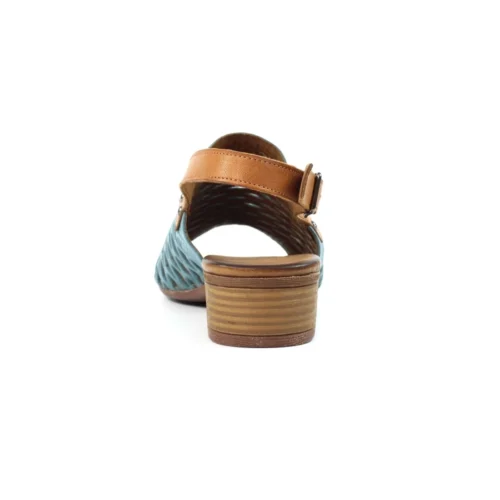 LUNAR Jessica Blue Leather Sandal -Slipper Supply Store jessica blue leather sandal p7318 419862 image