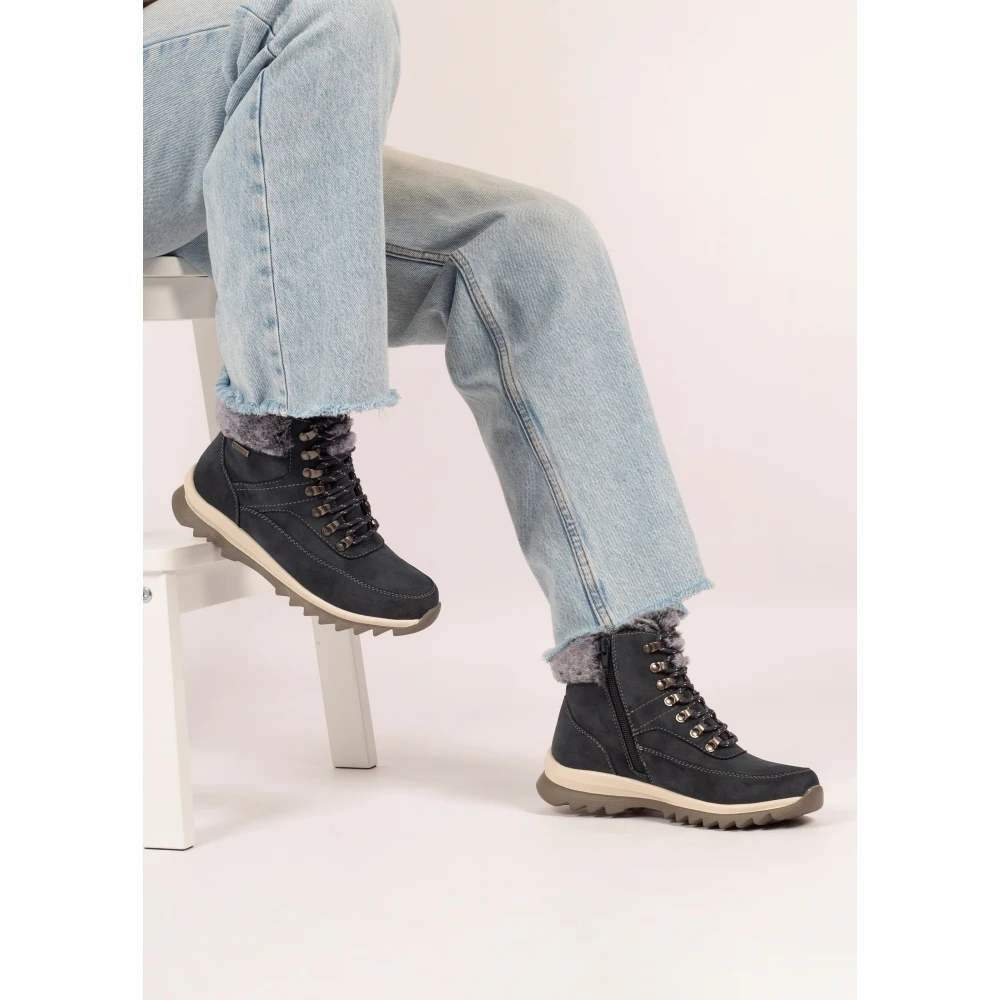 LUNAR Jett II Navy Waterproof Boot 2 LUNAR Jett II Navy Waterproof Boot - Image 2