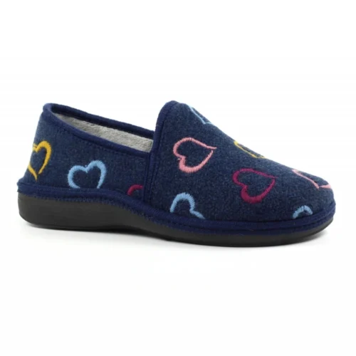 LUNAR Joyful Navy Slipper 10 LUNAR Joyful Navy Slipper -Slipper Supply Store joyful navy slipper p6899 391665 image