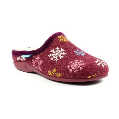 LUNAR Juniper Burgundy Mule Slipper -Slipper Supply Store juniper burgundy mule slipper p6107 363193 image