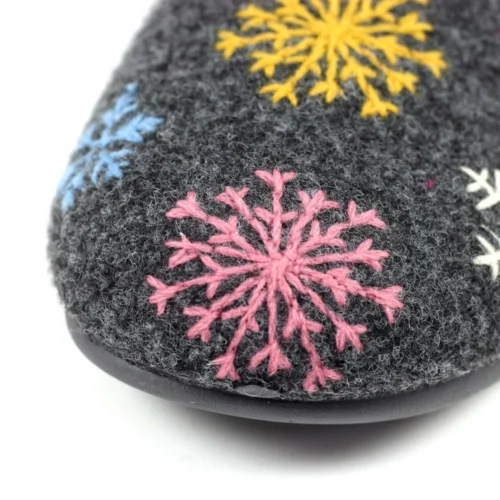 LUNAR Juniper Grey Mule Slipper -Slipper Supply Store juniper grey mule slipper p5983 360420 image