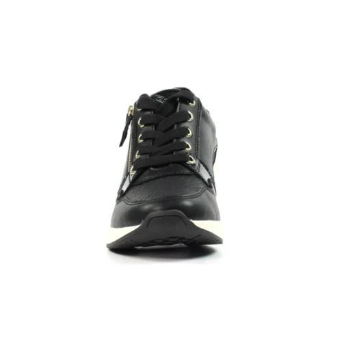 LUNAR Juno Black Wedge Trainer -Slipper Supply Store juno black wedge trainer p7721 445265 image